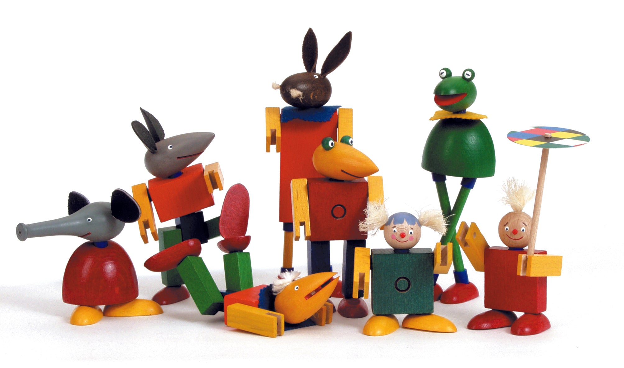 Familie Übermut – Kellner Steckfiguren