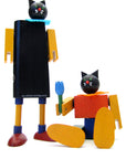 Tipp und Tapp - Steckfiguren-Katzen