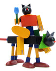Tipp und Tapp - Steckfiguren-Katzen